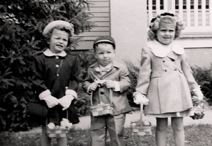 Kathy Lynette and Mike 1953